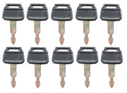 DURAFORCE K250 Keys for Kobelco New Holland Case Excavators Kawasaki Loader 10 Pack
