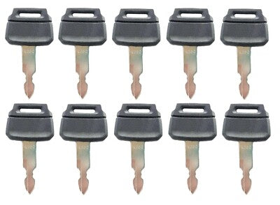 DURAFORCE K250 Keys for Kobelco New Holland Case Excavators Kawasaki Loader 10 Pack