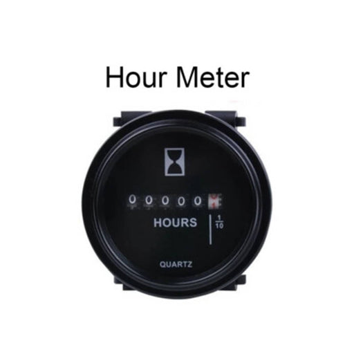 DURAFORCE Water Resistant Marine PWC Jetski Watercraft Engine Hour Meter 12v 24v 36v