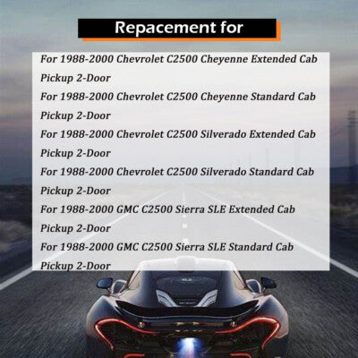 DURAFORCE 2 Pcs Truck Tailgate Cables For Chevrolet GMC C/K C2500 C3500 1988-2000 19244993