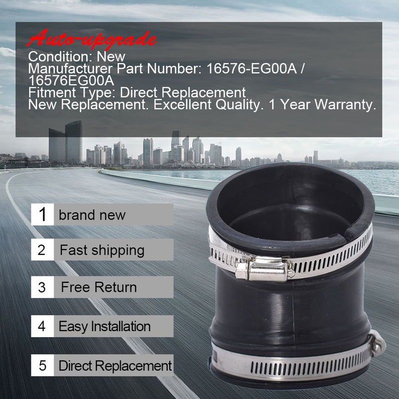 DURAFORCE For 06-08 Infiniti M35 Air Intake Resonator Hose Tube Boot Duct Elbow 16576EG00A