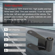 DURAFORCE Rear Leaf Spring Shackle Bracket Hanger Kit For Ford F150 F250 F350 Pickup 4WD