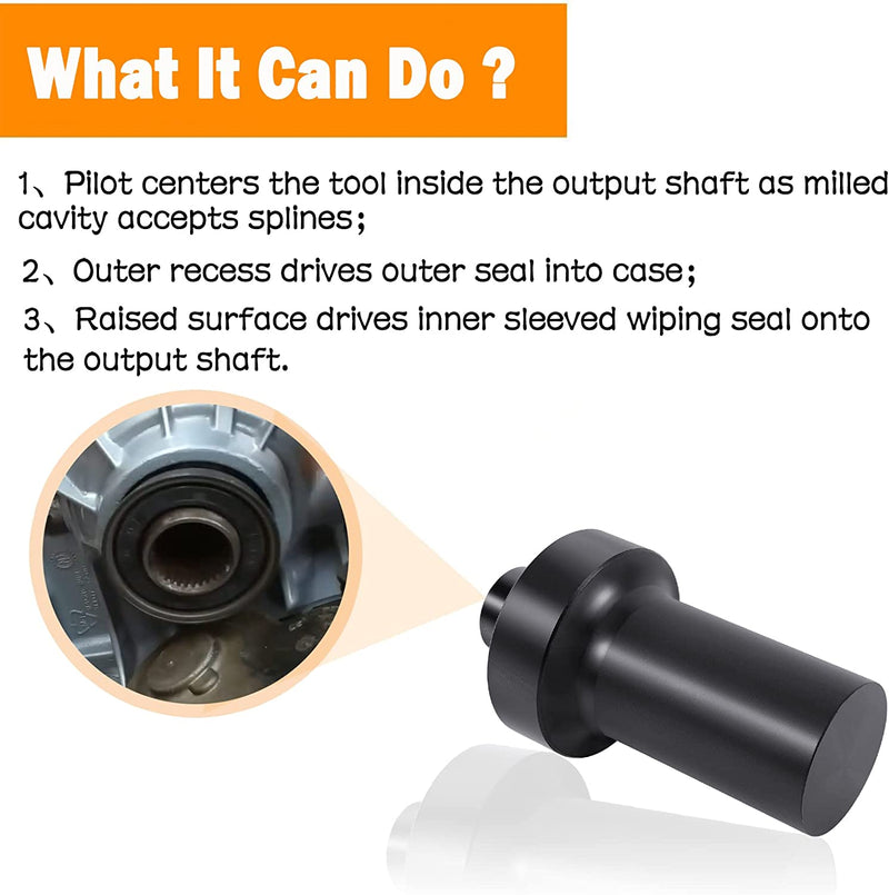 TM109RAC Front Output Seal Driver Tool for Adapt-A-Case for GM NP246/261/263