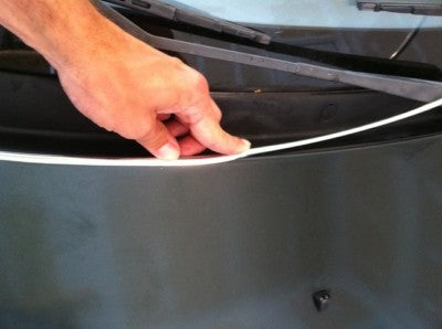 Chrome Rear Trunk Deck Lid Molding Trim Accent Piece