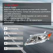DURAFORCE Headlight Assembly For Toyota Camry LE XLE 2010-2011 Headlamps Left/Driver Side