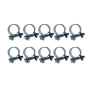 DURAFORCE 5/16"（13mm-15mm）FUEL INJECTION HOSE CLAMP / AUTO Fuel clamps 10Pcs