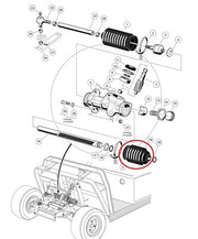DURAFORCE 101880001 Steering Bellow Dust Seal For Club Car Short Driver Side