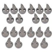 DURAFORCE 20Pcs Stump Grinder Teeth for Rayco Super Tooth 2933C and 2933T Left and Right