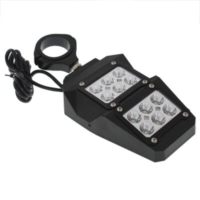 DURAFORCE UTV Rear View Side Mirrors w/ LED Lights For Polaris RZR 1.75"-2" Roll Cage NEW