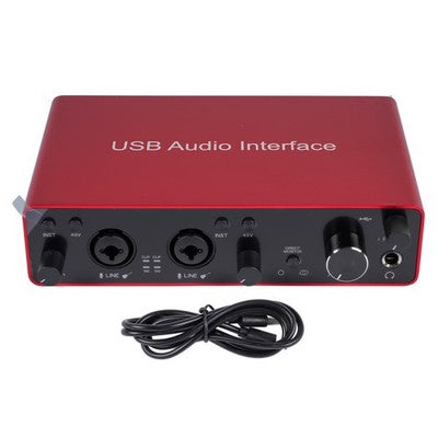 DURAFORCE Scarlett 2i2 3rd Gen USB Audio Interface Fit for Recording Songwriting Streaming