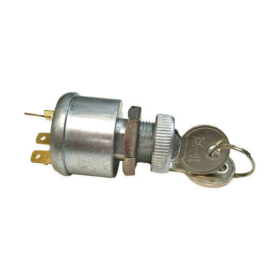 DURAFORCE 33639G01 Key Switch for EZGO Cart 4 Prong w/ Factory Lights 81+ Gas and Electric