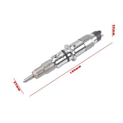DURAFORCE 1PCS Fuel Injector For Komatsu PC200-8 Cummins QSB6.7 QSB5.9 0445120231 5263262