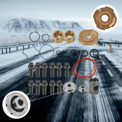DURAFORCE Powerstroke 7.3 Turbo Rebuild Kit 360° Upgraded Fit for Ford E-350 Econoline