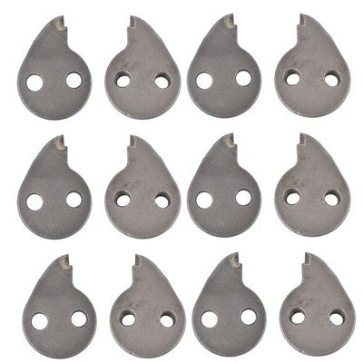 DURAFORCE Total Kit 12pcs Stump Grinder Teeth Compatible Rayco Super Tooth 3144C and 3144T