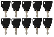 DURAFORCE 10 Ignition Keys for JCB Volvo Mini Excavator Loader 3CX 701 45501 14607