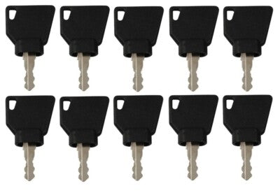 DURAFORCE 10 Ignition Keys for JCB Volvo Mini Excavator Loader 3CX 701 45501 14607