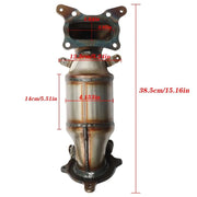 DURAFORCE For 2008-12 Honda Accord 2.4L 4CYL Manifold Catalytic Converter Direct-Fit