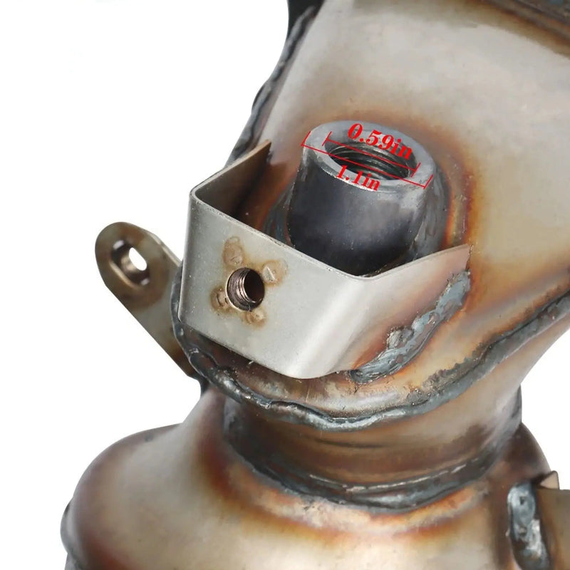 DURAFORCE For 2008-12 Honda Accord 2.4L 4CYL Manifold Catalytic Converter Direct-Fit