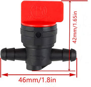DURAFORCE 1/4" Fuel Filter Shut Off Valve for Mower Generators 697947 494768 698183
