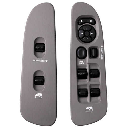 DURAFORCE Power Window Door Lock Mirror Switch LH RH Bezel Set for Dodge Ram 1500 01 09