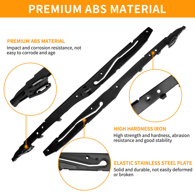 Sunroof Track Rails Repair Kit Left Right For 15 To 24 Ford F150 Expedition