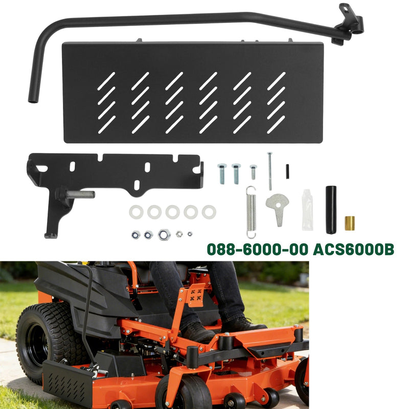 DURAFORCE For 54" 60" 61" 72" Bad Boy Mowers ZT Outlaw Chute Blocker #088-6000-00 ACS6000B