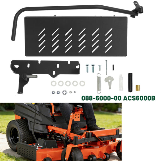 DURAFORCE For 54" 60" 61" 72" Bad Boy Mowers ZT Outlaw Chute Blocker #088-6000-00 ACS6000B