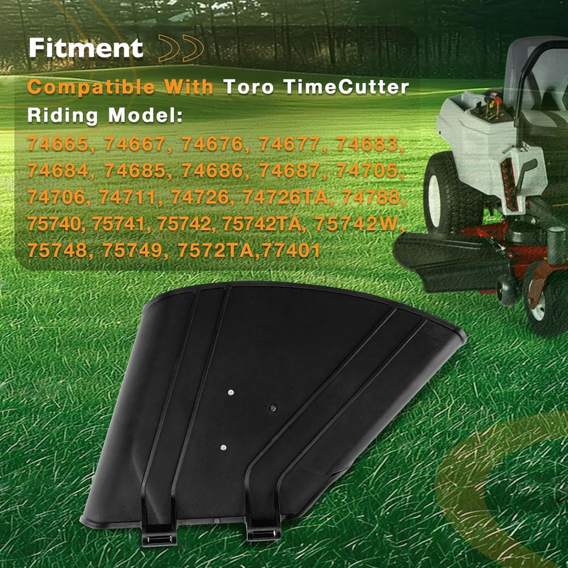 1377046 Side Discharge Chute Grass Deflector For Toro TimeCutter Exmark 42 Inch