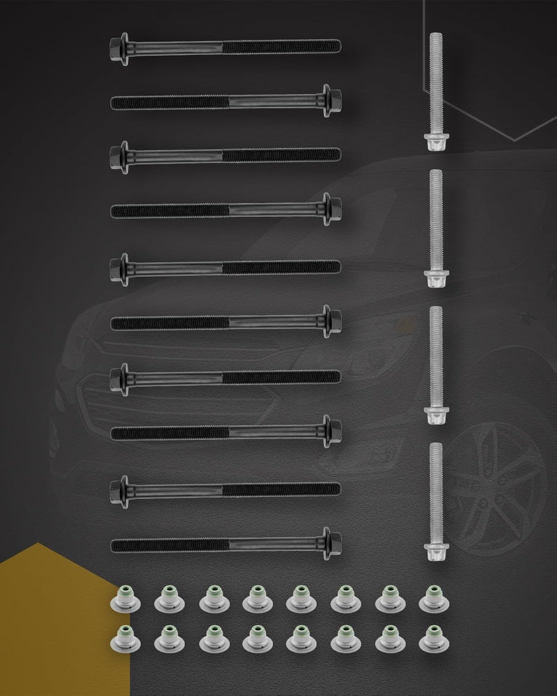 2.4L Head Gasket Bolts Set For Chevy Equinox Captiva Malibu GMC Terrain Buick