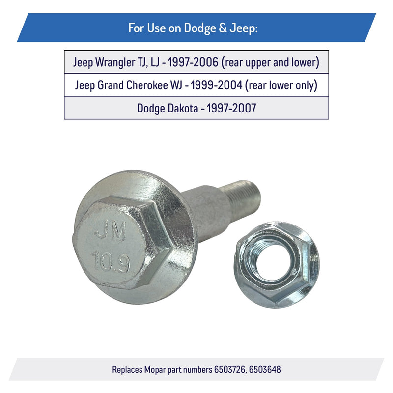 Rear Sway Bar Bolt for Jeep Wrangler 97-06 Grand Cherokee 99-04 Dakota 97-07 2