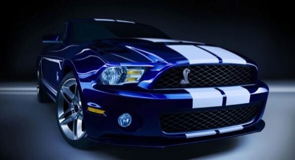 8 Inch Vinyl Rally Stripes Racing Stripe Kit for Ford Mustang Hood Trunk Roof