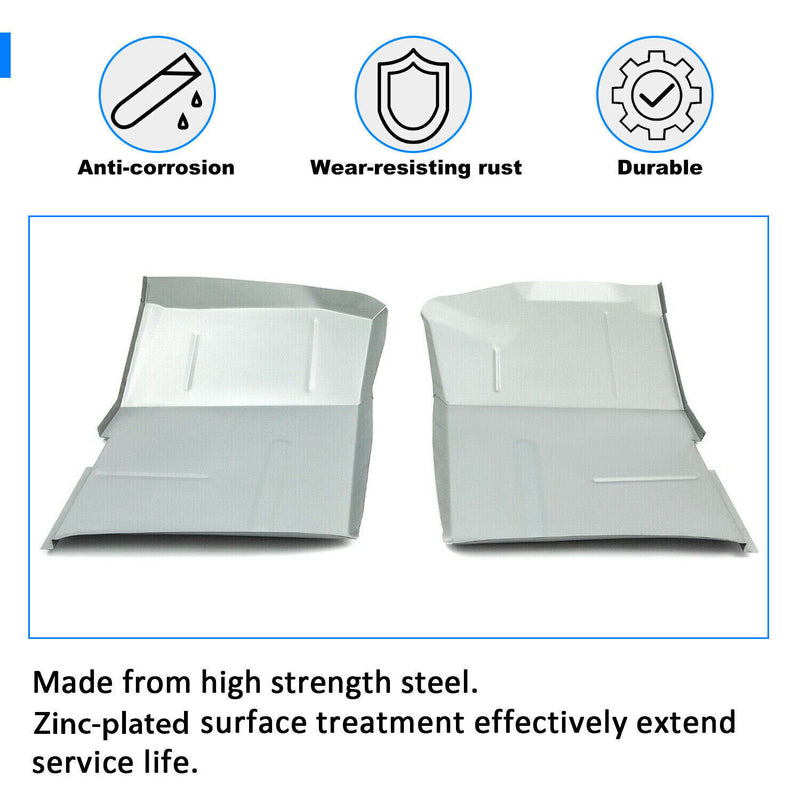 Extended Floor Pans Zinc Plated for Chevy GMC Truck Blazer Jimmy Suburban 1973-1987