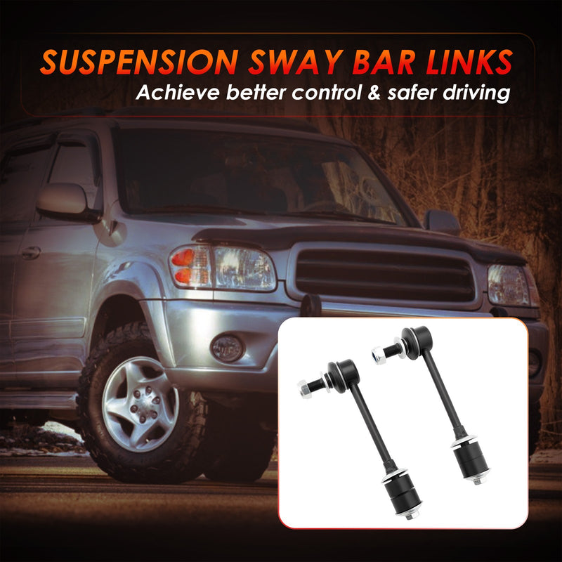 Left Right Front Sway Bar Stabilizer Links For Toyota Tundra Sequoia 00 07 2