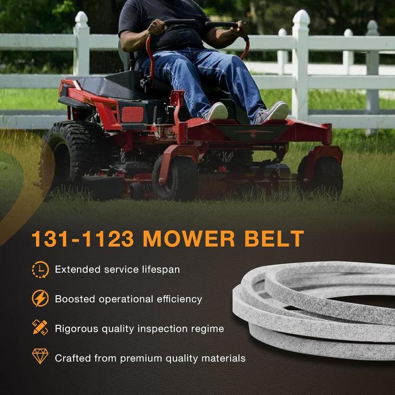 133 4372 Mower Deck Belt 189x5 8 for Toro Time Cutter Titan 60 Inch Zero Turn