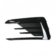 DURAFORCE Front Bumper Fog Light Cover Grille For 2016-2019 VW Passat R-LINE Left Driver