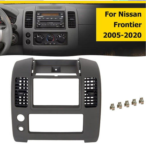 DURAFORCE Center Dash Console Instrument Panel Cluster Lid for Nissan Frontier 2005 2020