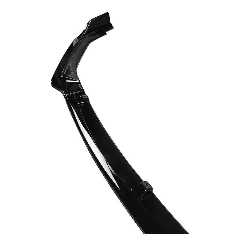 DURAFORCE Glossy Black Front Bumper Lip Splitter Chin For 2018-2024 Infiniti Q50 Luxe Base