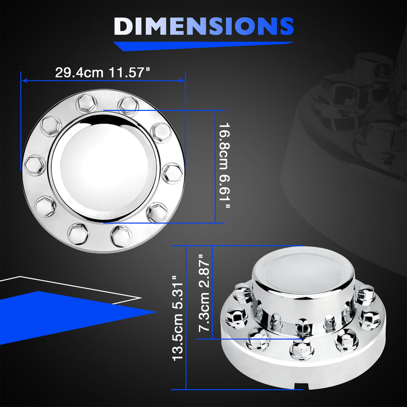 68053039AA Rear Wheel Center Cap Hub Cover For RAM 4500 5500 2011 2018