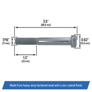 DURAFORCE 2 Clutch Bolt 710-3157A 710-04379A for Cub Cadet MTD White Columbia Craftsman