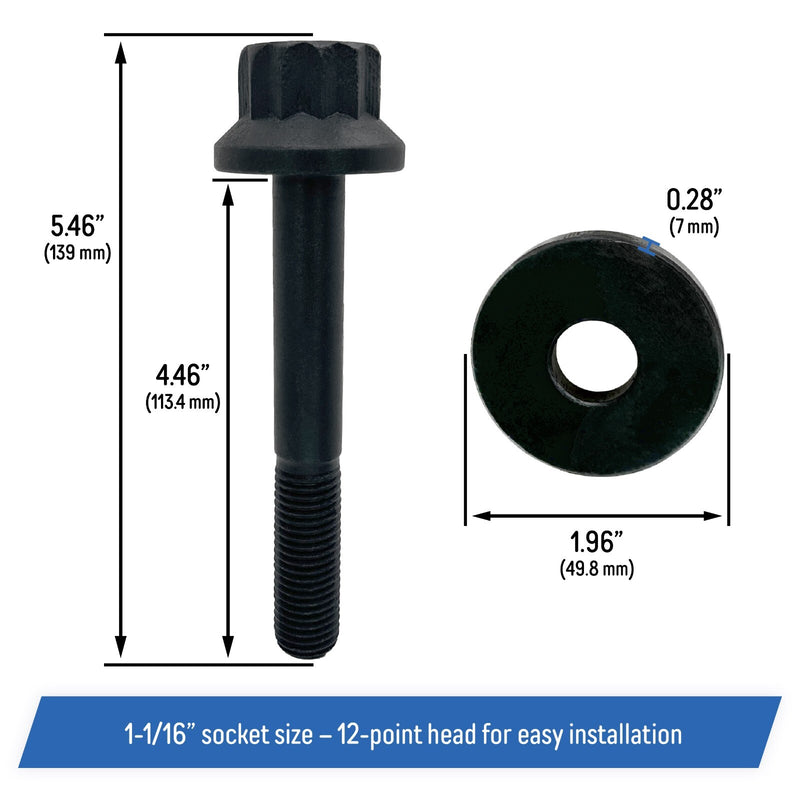 Harmonic Balancer Bolt for Chevrolet Gen III IV LS SBC 4.8L 5.3L 5.7L 6.0L 6.2L