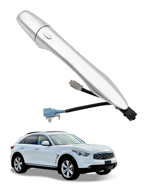 DURAFORCE Exterior Passenger Door Handle with Smart Keyless Entry for Infiniti 08-20