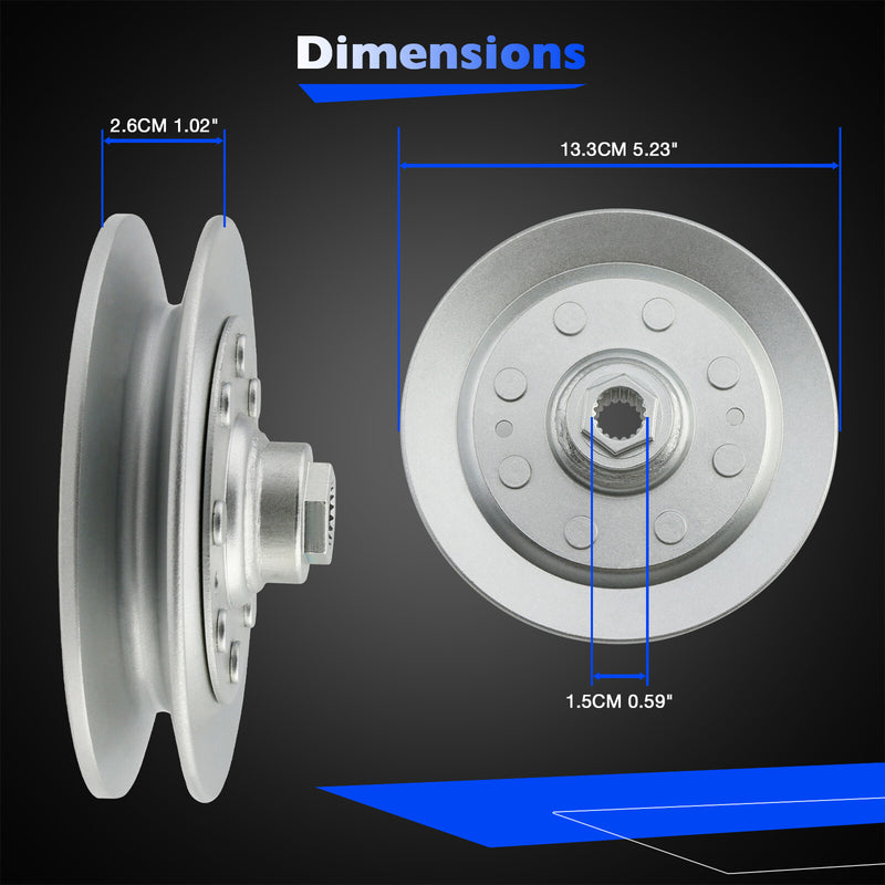 AM124055 Transmission Idler Pulley For John Deere GT225 235 245 255 Lawn Tractor