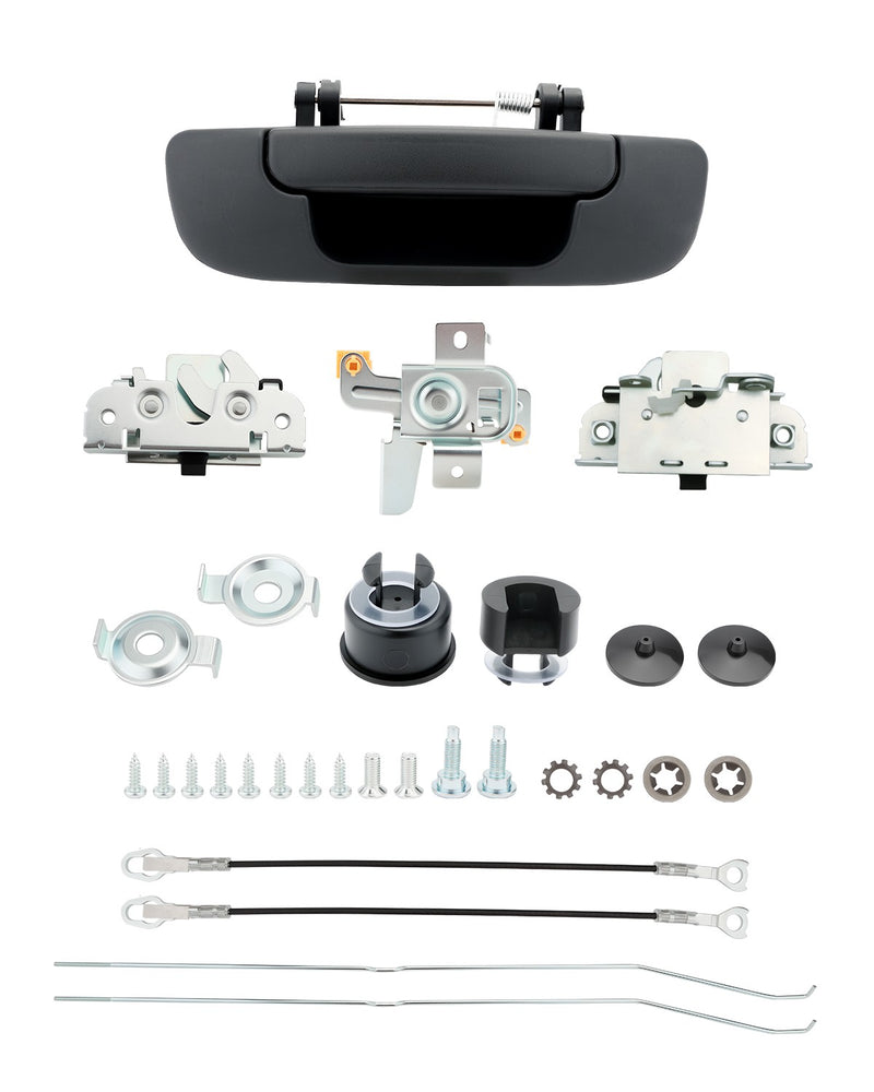 Tailgate Latch Rebuild Kit Rear Handle Bezel for Dodge Ram 1500 2500 3500 02 09
