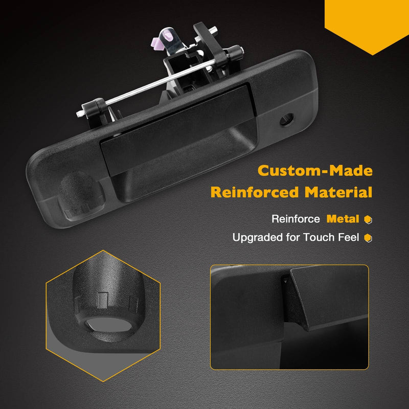 690900C051 Metal Tailgate Handle with Camera Hole for Toyota 2007 2013 Tundra