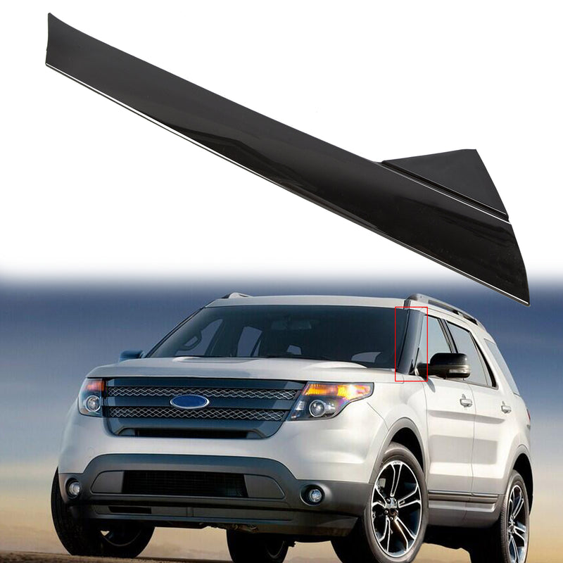 For Ford Explorer 2011-2019 Windshield Outer Trim Molding Pillar Left Driver Side