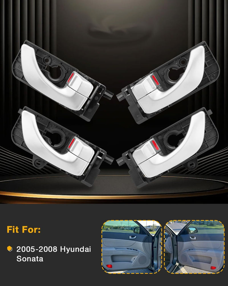 HY1352134 Inside Interior Door Handle Kit for Hyundai Sonata 2005-2008 HY1553108