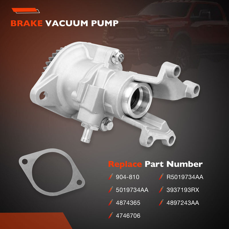 904810 Gear Driven Vacuum Pump for Dodge Ram 2500 3500 94-02 5.9L Cummins Diesel