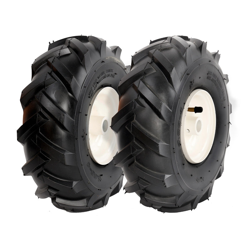 11x4.00x4 Tiller Tire Wheel For Craftsman Troy Bilt 3 1/8 3/4 Axle 2 Piece