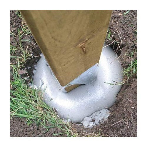 Fast 2K Fence Post Mix Concrete Alternative for Fence and Mail Post Installs 2
