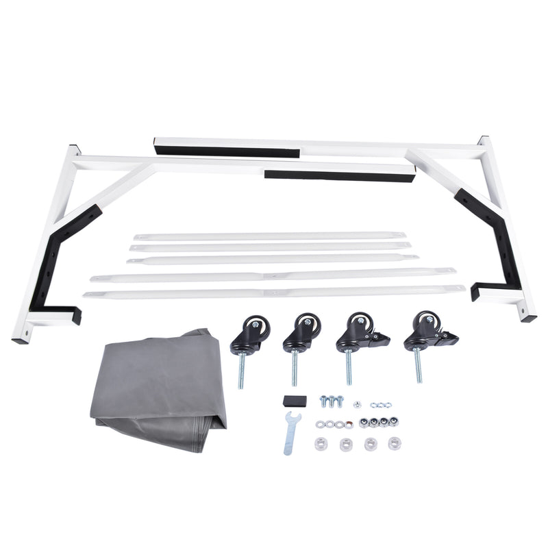 DURAFORCE White HARDTOP STORAGE CART+COVER Hard Tops for Chevrolet Corvette Mercedes-Benz